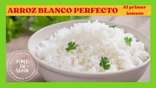 🍚 Cómo hacer ARROZ BLANCO al vapor sin aceite sin grasa 🔥Consíguelo al primer intento🔥 [upl. by Ing946]