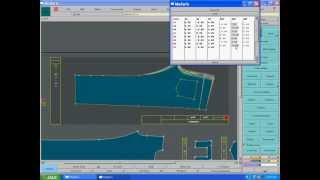 How to grading in Lectra  Digitize pattern grading system  Lectra Modaris [upl. by Okorih]