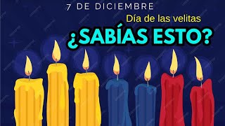 Dia de las velitas significado historia y hora exacta para encender las velas [upl. by Naerol358]