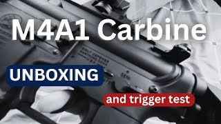 M4A1 Carbine from Jinming J9 2024 Model Unboxing and Trigger test HY973 [upl. by Zoltai]