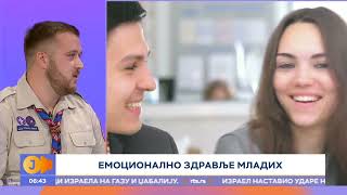 RTS JUTARNJI PROGRAM  Emocionalno zdravlje mladih [upl. by Eiuqram]