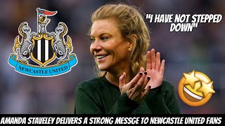 Amanda Staveley BREAKS HER SILENCE ON HER FUTURE AT NEWCASTLE UNITED [upl. by Sybley741]