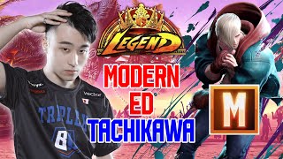 Modern Legend Ed Tachikawa Best Modern Player At The Moment  Street Fighter 6 [upl. by Rikahs]