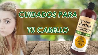 SHAMPOO SECRETO HERBAL COLA DE CABALLO ANTICAIDACRECIMIENTO NATURAL [upl. by Drooff]