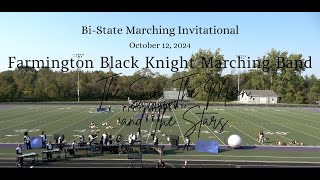 20241012 •Farmington Black Knight Marching Band •BiState Marching Invitational at Potosi HS [upl. by Jock]