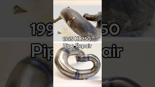 1995 kx250 Pipe Repair [upl. by Janette]