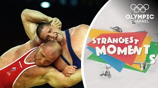 The Day an Olympic Wrestling Legend was Defeated  Strangest Moments [upl. by Ynos301]