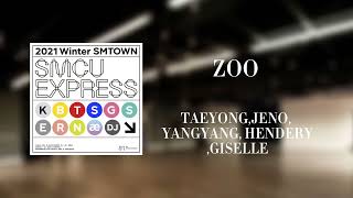 TAEYONGJENO YANGYANG HENDERY GISELLE  ZOO EMPTY DANCE STUDIO [upl. by Euqinot]