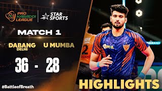 Pro Kabaddi 2024 PKL 11 Match 2 Highlights – Top Raids Tackles amp Key Moments [upl. by Victory]