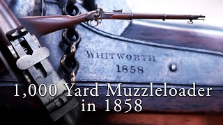 1858 Prototype Whitworth The first Long Range Muzzleloader  British Muzzleloading Excellence [upl. by Maude]