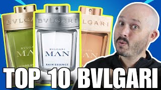 Top 10 BVLGARI FragrancesColognes [upl. by Adnilrem]