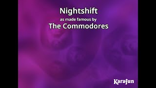 KF Karaoke Nightshift The Commodores [upl. by Zelten]