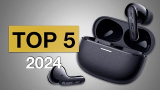 LOS MEJORES AURICULARES BLUETOOTH CON CANCELACIÓN DE RUIDO DE 2024  TOP 5 AURICULARES TWS BARATOS [upl. by Ennairek443]