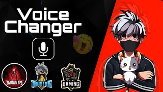 How To Get Voice Changer App😱 Badge 99 Ristar Ajubhai Voice Changer app [upl. by Siegel]