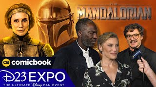 The Mandalorian Season 3 Details Straight From Mando and Bo Katan Pedro Pascal Katee Sackhoff [upl. by Taddeo]