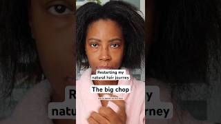 Starting Over My Natural 4C Hair Journey  The Big Chop bigchop 4chair [upl. by Hyps]