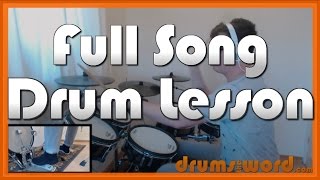 ★ Welcome To The Jungle Guns N Roses ★ Drum Lesson PREVIEW  How To Play Song Steven Adler [upl. by Ecnarret]