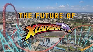 THE FUTURE OF XCELERATOR at Knotts Berry Farm [upl. by Ailecnarf33]