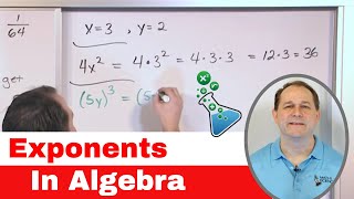 03  Exponents and Order of Operations in Algebra [upl. by Johna]