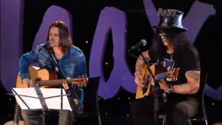 Starlight  Slash amp Myles Kennedy  Acoustic  MAX Sessions 2010  Best Quality 480p [upl. by Kacy24]