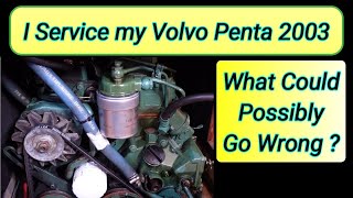 Volvo Penta 2003 Engine Service on Zephyr IV I did it myself [upl. by Aed]