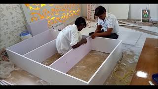 How To Make Bed From Amulya WPC Board [upl. by Salter246]