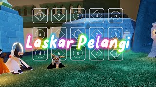 Laskar pelangi  Nidji  Sky children piano cover with tabs [upl. by Behlau276]