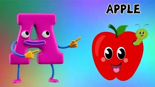 ABC kids cartoons  Abcd Cartoon alphabet ABC learning Cartoon video [upl. by Aldridge825]