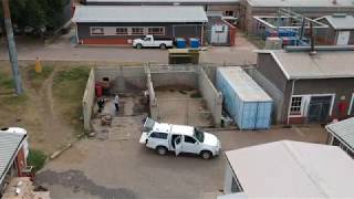 Construction uses for drones  EMS Washbay  Church of Scotland Hospital [upl. by Otir689]