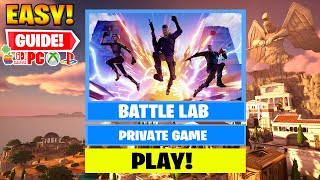 How to Play Battle Lab in Fortnite Chapter 5 Map Code amp Creative Code 2024 [upl. by Ettevey657]