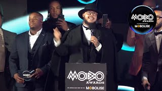 Potter Payper  Album of the year acceptance speech at the MOBOAwards  2024 [upl. by Lilak771]