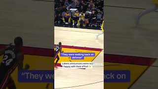 Lakers defense was looking rough 😳 nba basketball lakers [upl. by Jeremy]