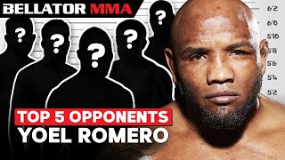 TOP Opponents for Yoel Romero  Bellator MMA [upl. by Ahsiekar758]