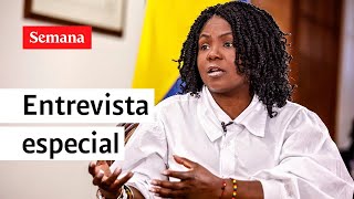 “No soy una mujer que se deje opacar” habla la vicepresidente Francia Márquez  Semana Noticias [upl. by Obmar]