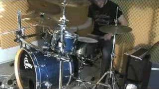 As I Lay Dying  Through Struggle Drum Cover [upl. by Elbas]