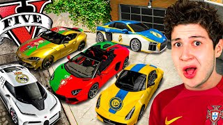 ROBANDO COCHES de CRISTIANO RONALDO en GTA 5 ⚽️🚘 Mods [upl. by Atiz]