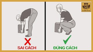 90 Mọi người Bê Đồ Sai Cách Khiến Chúng Ta Dễ Bị Đau Lưng  Đỗ Minh Đường [upl. by Ahsekar]