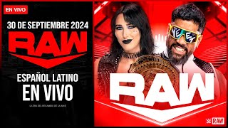 WWE RAW 30 de Septiembre 2024 EN VIVO  Español Latino  WWE RAW 30092024 Cobertura y Resultados [upl. by Bellamy]