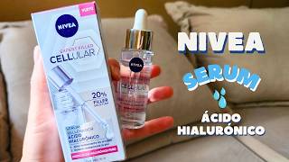 Reseña NIVEA SERUM RELLENADOR ÁCIDO HIALURÓNICO EXPERT FILLER CELLULAR [upl. by Alvin]