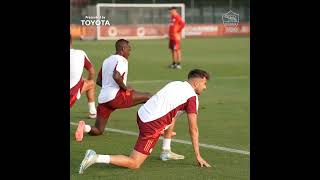 AS Roma training 21092024 💛❤️ asroma roma football calcio seriea asroma ToyotaItalia [upl. by Inttirb]