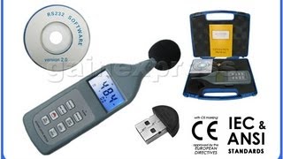 SL5868P Professional Sound Level Meter Tester with Bluetooth wwwgainexpresscom [upl. by Cunningham]