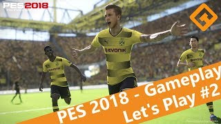 PES 2018  Analisi del gameplay e della grafica  Lets Play EP2 [upl. by Duston]