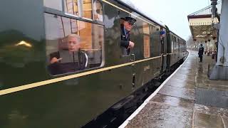 DMU 104 and 105 Craven departing Ramsbottom [upl. by Narmi60]