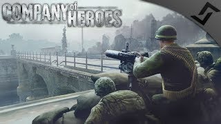 101st Airborne Defend Carentan  Company of Heroes Europe at War  Invasion Normandy Mission 7 [upl. by Fairfax627]