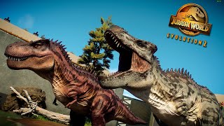 DOS NUEVOS TARBOSAURUS  WHAT IF JURASSIC WORLD 2  JWE 2 [upl. by Aihseuqram117]