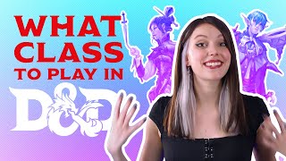 What Class Should You Play in Dungeons amp Dragons [upl. by Yrram683]