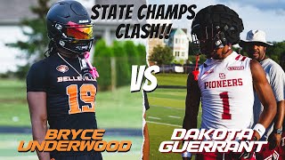 Belleville vs Harper Woods INTENSE State Champs Matchup  THE DZONE 7v7 SHOOTOUT [upl. by Humfried]