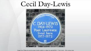 Cecil DayLewis [upl. by Lotson475]