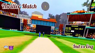 Thriller Match😈😈 Ind vs Eng🏏🏏 GAMEPLAY METAQUEST2 [upl. by Izy]