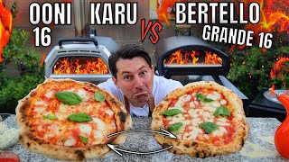 PIZZA OVENS  OONI KARU 16 vs BERTELLO GRANDE 16 [upl. by Stagg]